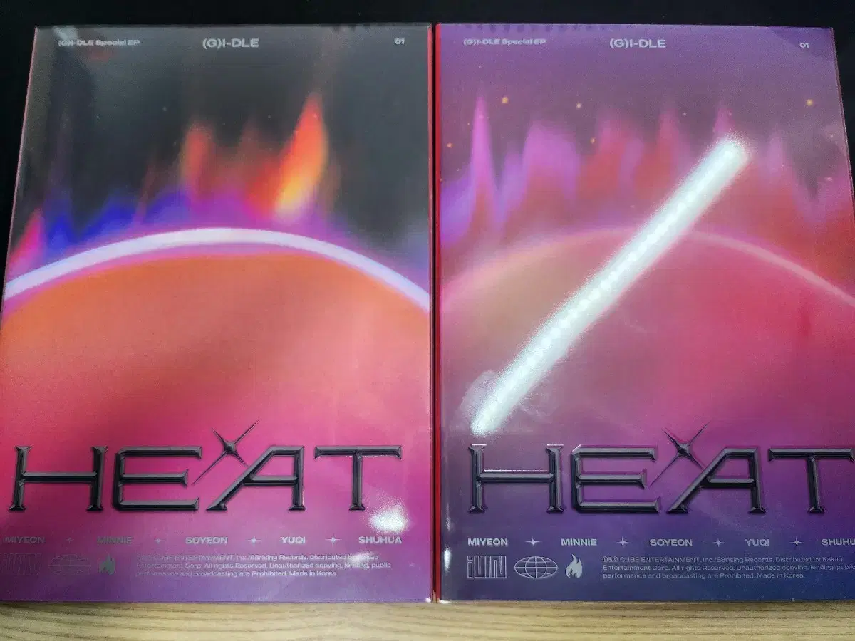 여자아이들 아이들 heat 앨범 판매합니다